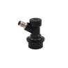 Ball Lock Quick Disconnect thread bulkhead (black/beer)